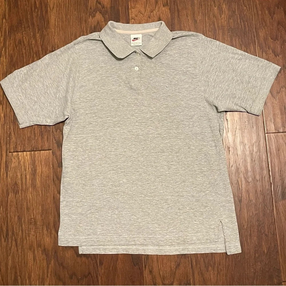 Vintage Nike Polo Shirt Red Tag Swoosh Embroidered Golf